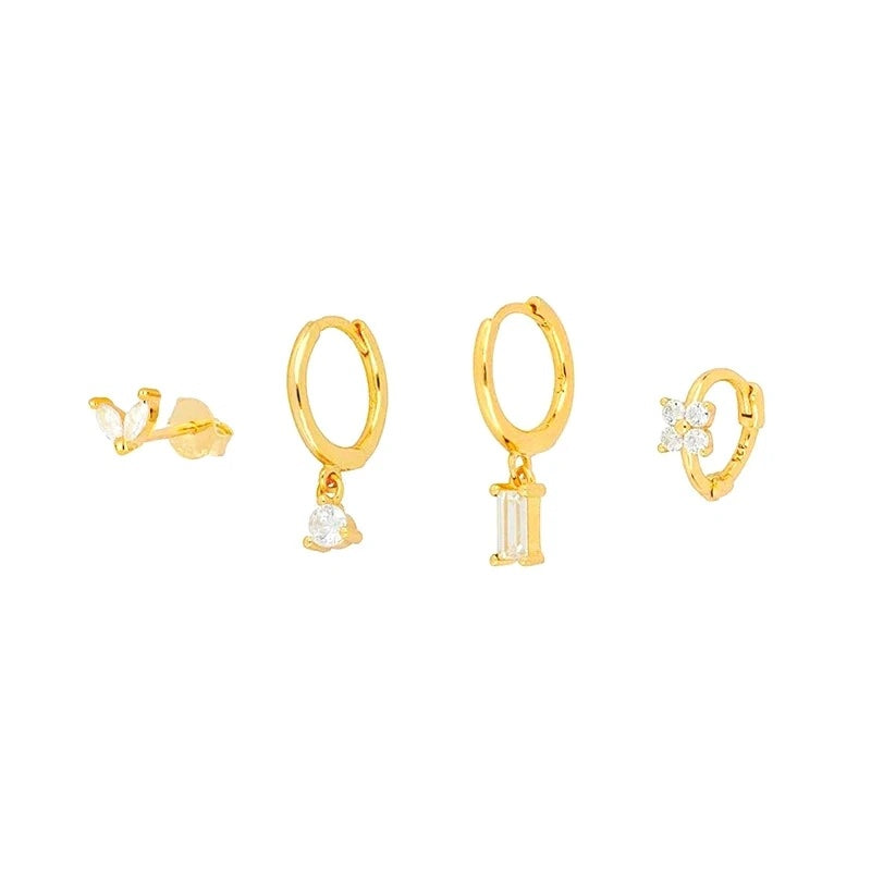 Brandi Huggie Earring Set