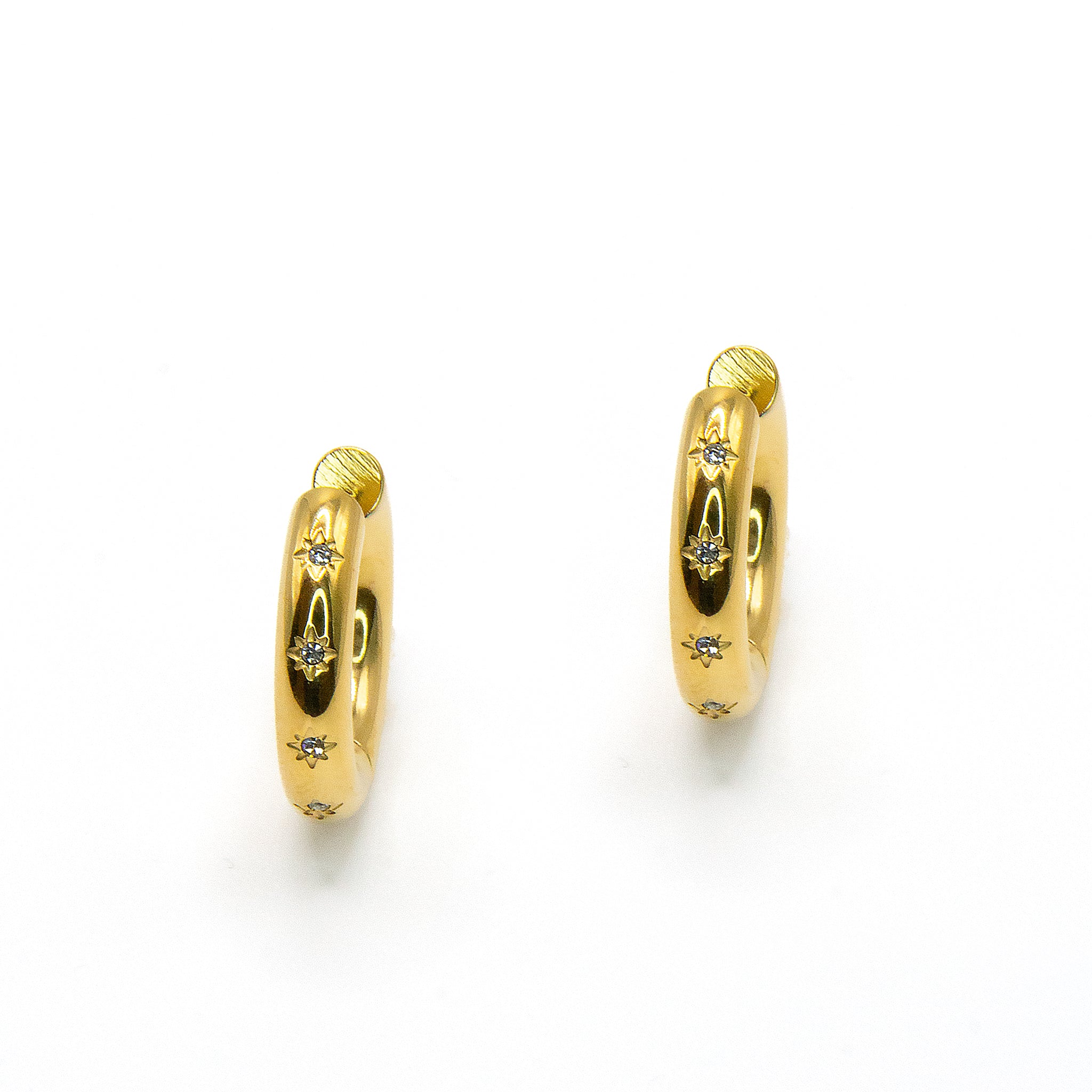 Celestial Hoop Earrings